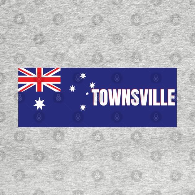 Townsville City in Australian Flag by aybe7elf